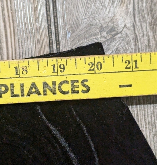 MSK women size 3X velour skirt plus size black - Picture 6 of 8